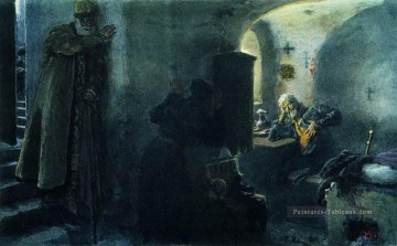  Anton Tableaux - moine filaret emprisonné dans le monastère antonievo siyskiy Ilya Repin